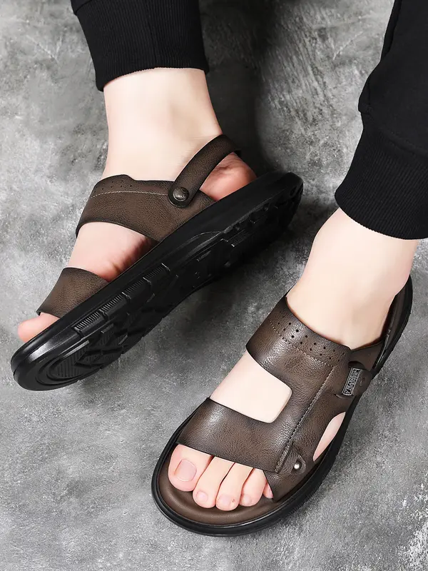 【PAMATE】Sepatu pantai pria yang stylish, sejuk, dan serbaguna 4