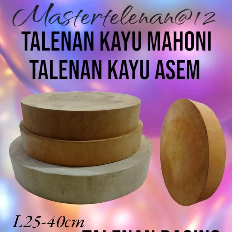 talenan daging kayu mahoni 0