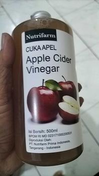 Product Review of NUTRIFARM CUKA APEL 500ML WITH MOTHER CUKA APEL 500 ML organik from D**n 3