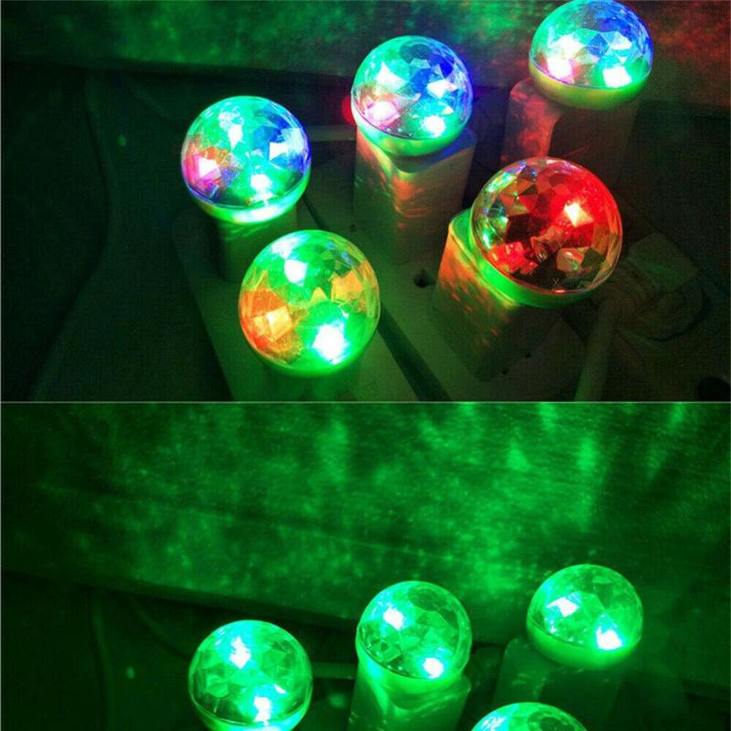 Product Introduction of usb magic bulb/follow music/input 5v/for room、living room、car and etc Home Lighting Lights 2