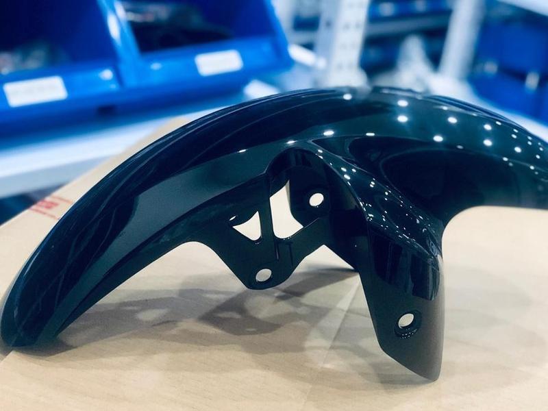 Dè chắn bùn trước ex 150 2019,ex 155 zin chính hãng YAMAHA.