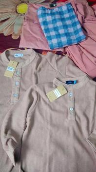 Product Review of Isla Little Smith Waffle Henley Neck T-Shirt Long Sleeve - Pakaian Anak Lengan Panjang Unisex - For Kids - Baju Natal from d**a p**i 0