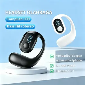 【COD】OWS TWS Single Ear Bluetooth Earbud, Sport, HD Call, Baterai Awet,Earphone Headphone