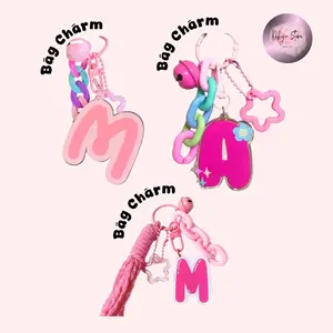 BAG CHARM / Gantungan kunci akrilik custome / gantungan kunci / akrilik gantungan kunci custome