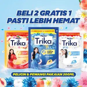 Molto Trika Pelicin dan Pewangi Pakaian All Varian 300ml