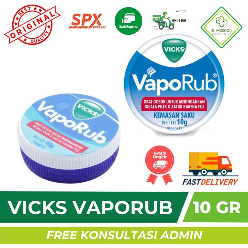 FAST_(10 gram) Vicks Vaporub - Vicks Gosok 1