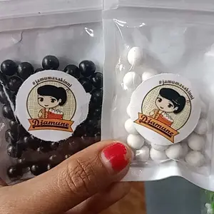 Paket Topping Si Boba Putih dan Boba Manik Hitam Klip Madure