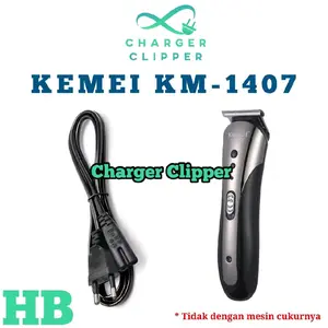 Kabel Charger Kemei 1407 Pengisi Daya Mesin Cukur Kemei Charger Clipper #CP