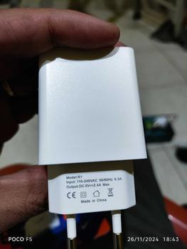 Product Review of VEGER Wall Charger R1 Single Port USB Output 2.4A from m**e 3