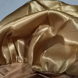 HAIR BONNET SATIN SILK PREMIUM PELINDUNG RAMBUT SATIN