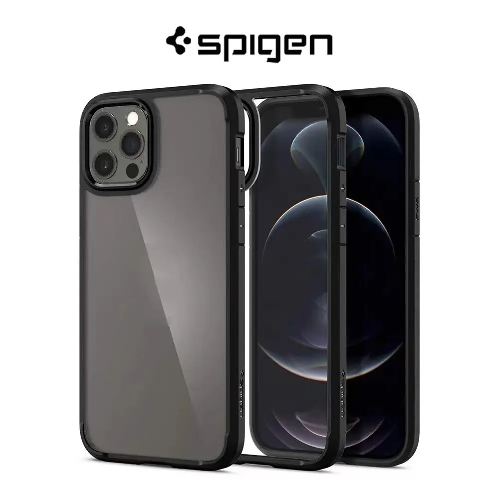 Ốp Trong Suốt Băng Spigen, dành cho iPhone 16 Pro Max / iPhone 15 Plus / iPhone 14 Pro / iPhone 13 / iPhone 12, Ốp Bảo Vệ Chống Sốc Và Rơi Cấp Quân đội Trong Suốt Phụ Kiện
