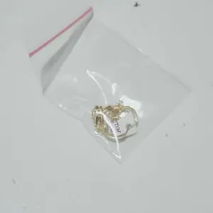 PERHIASAN WANITA ANTING GANTUNG TITANIUM MOTIF OVAL FULL PERMATA CANTIK ANTI LUNTUR/KARAT MEWAH