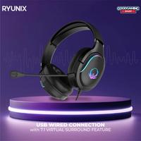 Gambar Sades Ryunix RAKU HXW1 / HX-W1 / HX-W 1 Wired Headset Gaming with 7.1 Virtual Surround - Gaming Headset dari GOODGAMINGSHOP Kota Administrasi Jakarta Pusat 2 Tokopedia