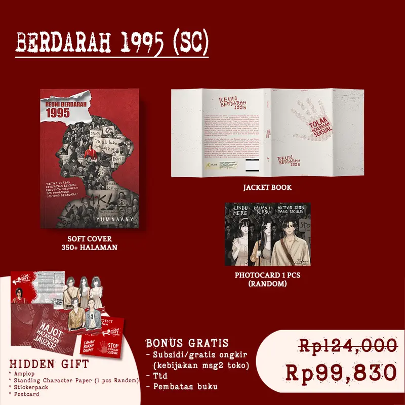 Batch 2 Buku Novel Reuni Berdarah 1995 -Akad - Bumi Fiksi 1