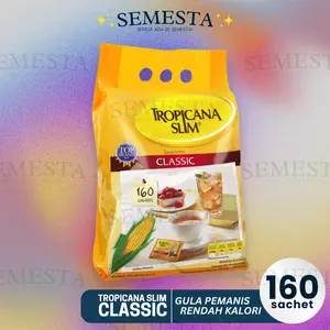 TROPICANA SLIM CLASSIC 160 Sachet - Sweetener Rendah Kalori