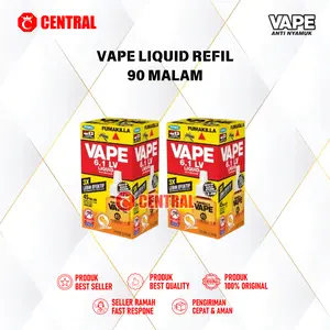 OBAT NYAMUK VAPE REFILL 90 malam