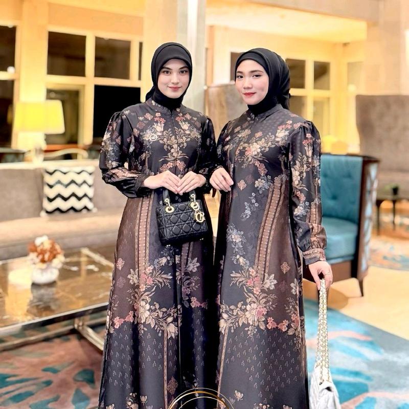 Liliana dress vol 3, vol 5,vol 6,gamis new lusy terbaru Muslim Wanita 3