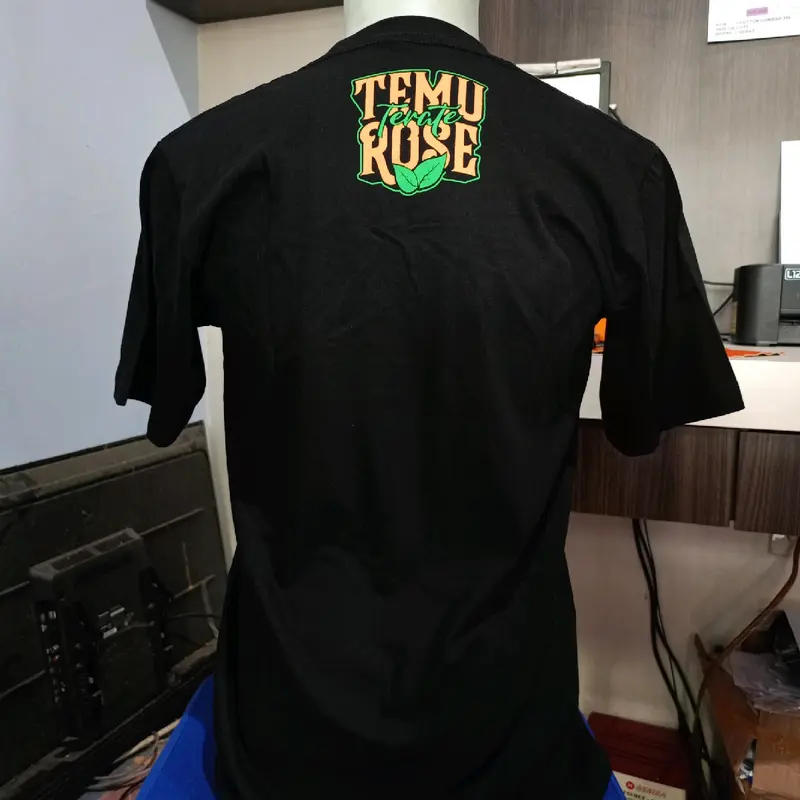 Kaos Psht Temu Rose Terate Katun Combed Lengan Pendek 2