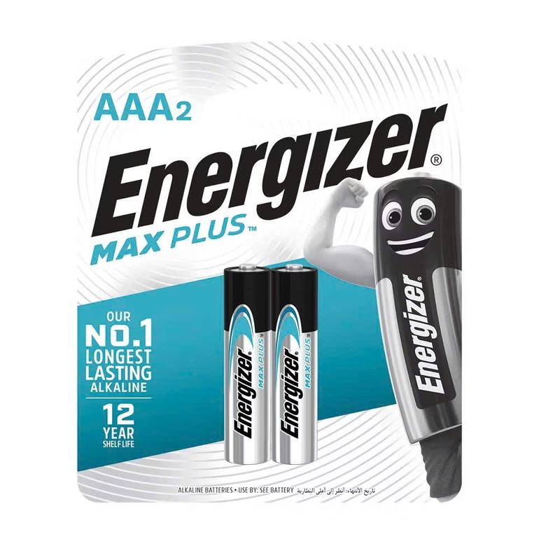 Vỉ 2 viên pin đũa AAA 1.5V Energizer MAX PLUS