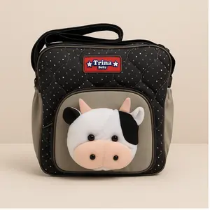 Tas Bayi Kecil Saku Depan Boneka Sapi Termurah Merah Bags