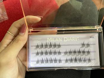 Product Review of [ LANGSUNG TEMPEL ] MILAN STORY Serat Kapas Premium N04 Bulu Mata Palsu | Eyelash Extention | Eye Make Up Tanpa Pinset from D**a 2