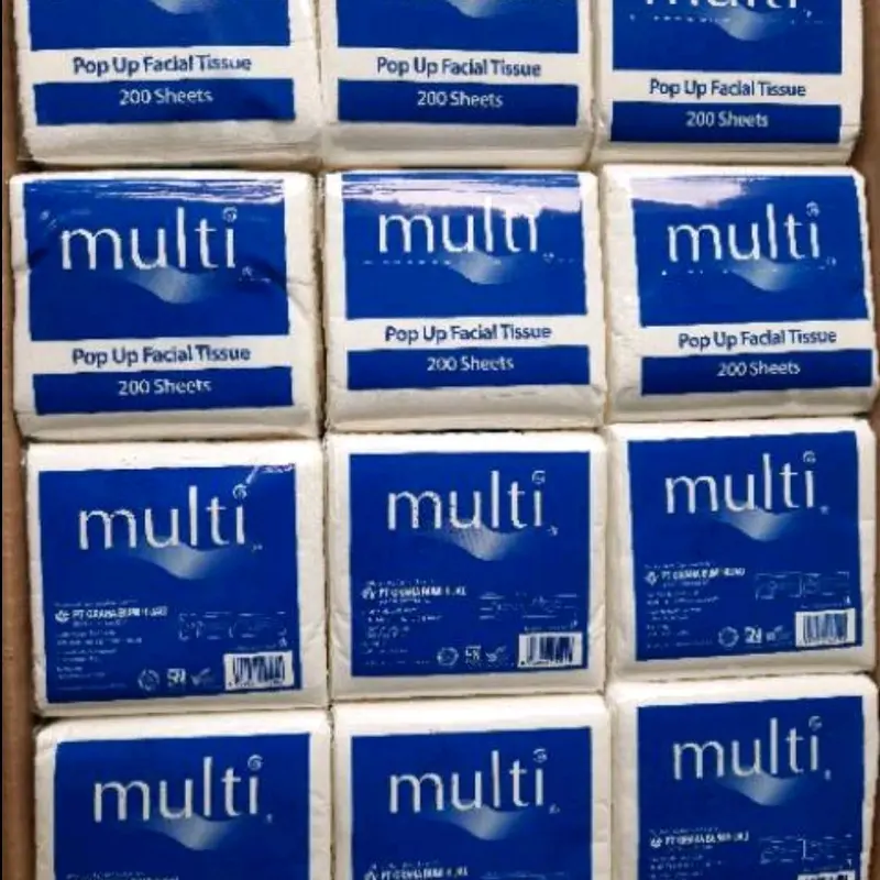 (3 SLOP isi 12 pcs) Tissue MULTI Pop Up 200s 3