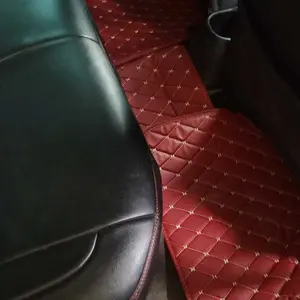 [Lifeguard Carpet] Lifeguard Universal Car Mats Leather 5Pcs dan 6Pcs- Karpet Mobil Universal Bahan Kulit Waterproof Premium 2 Baris dan 3 Baris