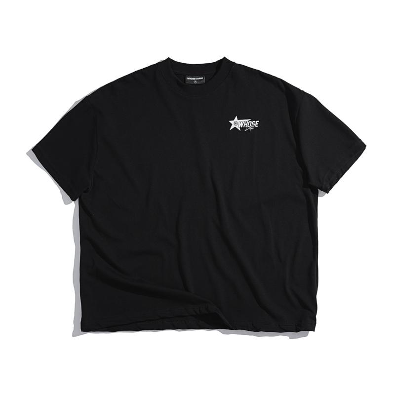Product Introduction of STARLIGHT TSHIRT  - Áo thun ngôi in lụa kèm thêu Whose Studio 23