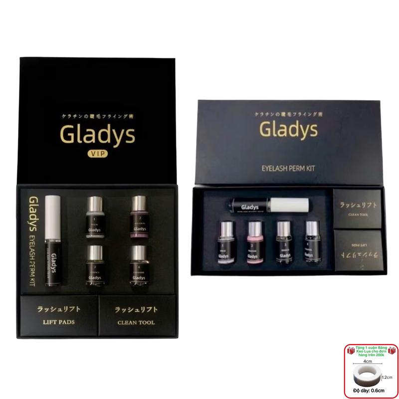 Bộ uốn mi collagen cao cấp Nhật GLADYS hàng chính hãng (dụng cụ nối mi)