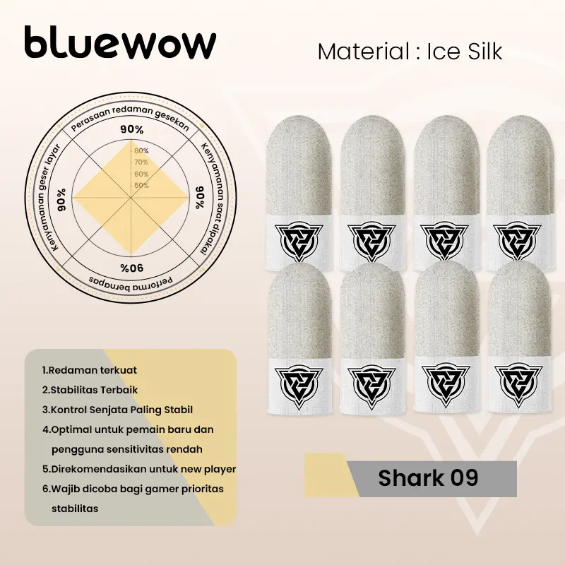 [V4 Ice Silk] Shark09-4 pasang