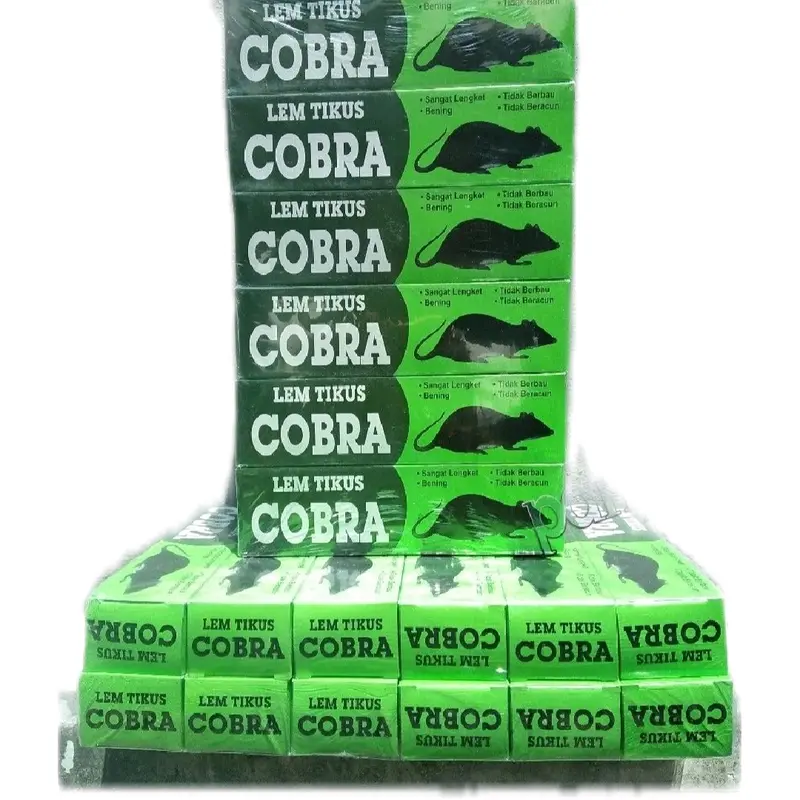Lem Tikus cap Cobra sangat lengket untuk merangkap tikus 1