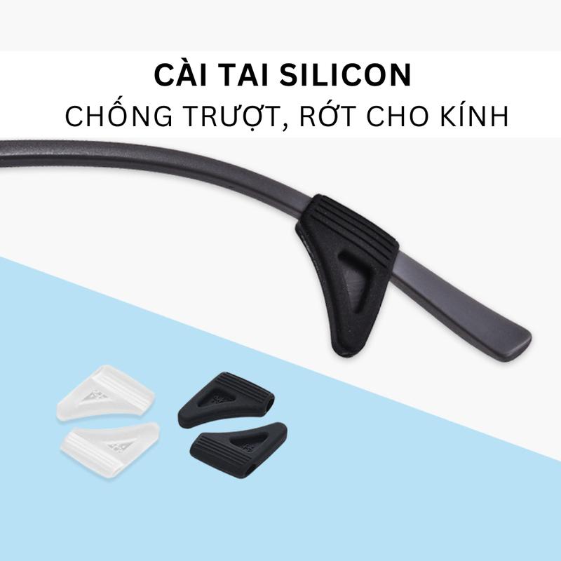 Cài Tai chống trượt rớt mắt kính, bằng silicon An toàn cho da Độ bền cao Không chứa chất độc E13