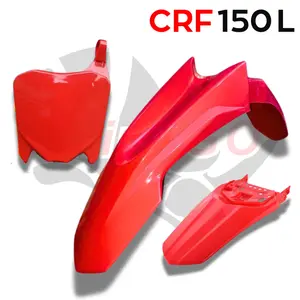 SEPAKBOR DEPAN CRF/ SEPAKBOR BELAKANG / PAPAN NOMOR  CRF 150 Motornya Lebih Keren & Ganteng Bahan Berkualitas Tahan Lama Cocok Untuk CRF Supermoto Trail