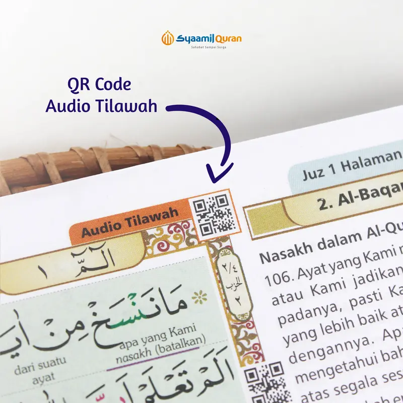 Mushaf Besar Al Quran Per Juz Ukuran A4 Jumbo Tajwid Terjemahan Per Kata Syaamil Quran 2