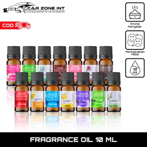 [ Car Zone Int ] Aromatheraphy Fragrance Oil 10 Ml Refill Parfum Mobil / Diffuser Aromaterapi Essential Oil