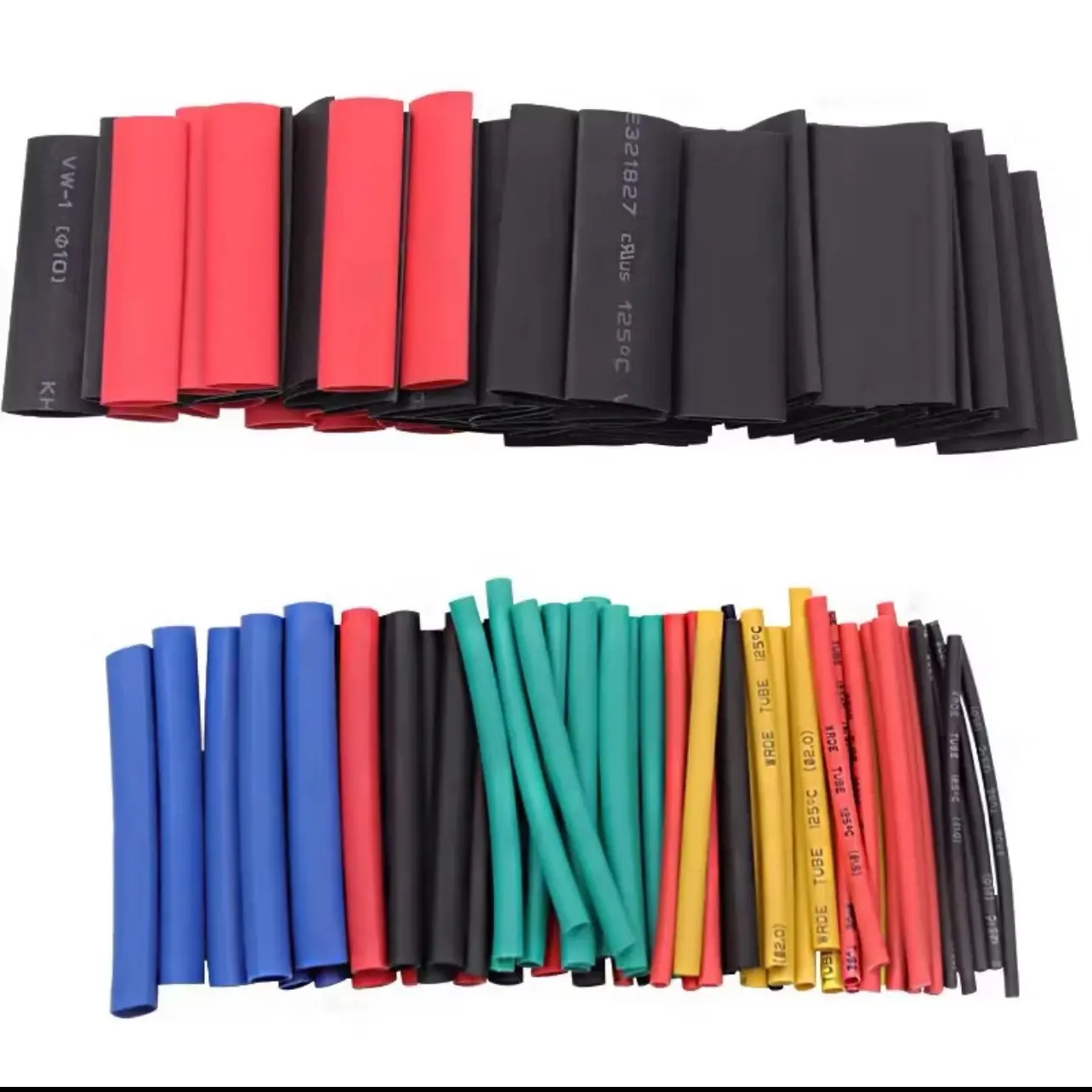 750pc Selang Bakar Heat Shrink Penyambung Konektor Kabel Isolasi Bakar