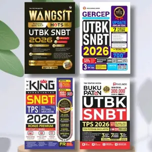 Buku WANGSIT UTBK-SNBT & THE KING SNBT TPS 2026 & UTBK-SNBT TPS 2026 & GERCEP UTBK-SNBT 2026 Edisi Terbaru