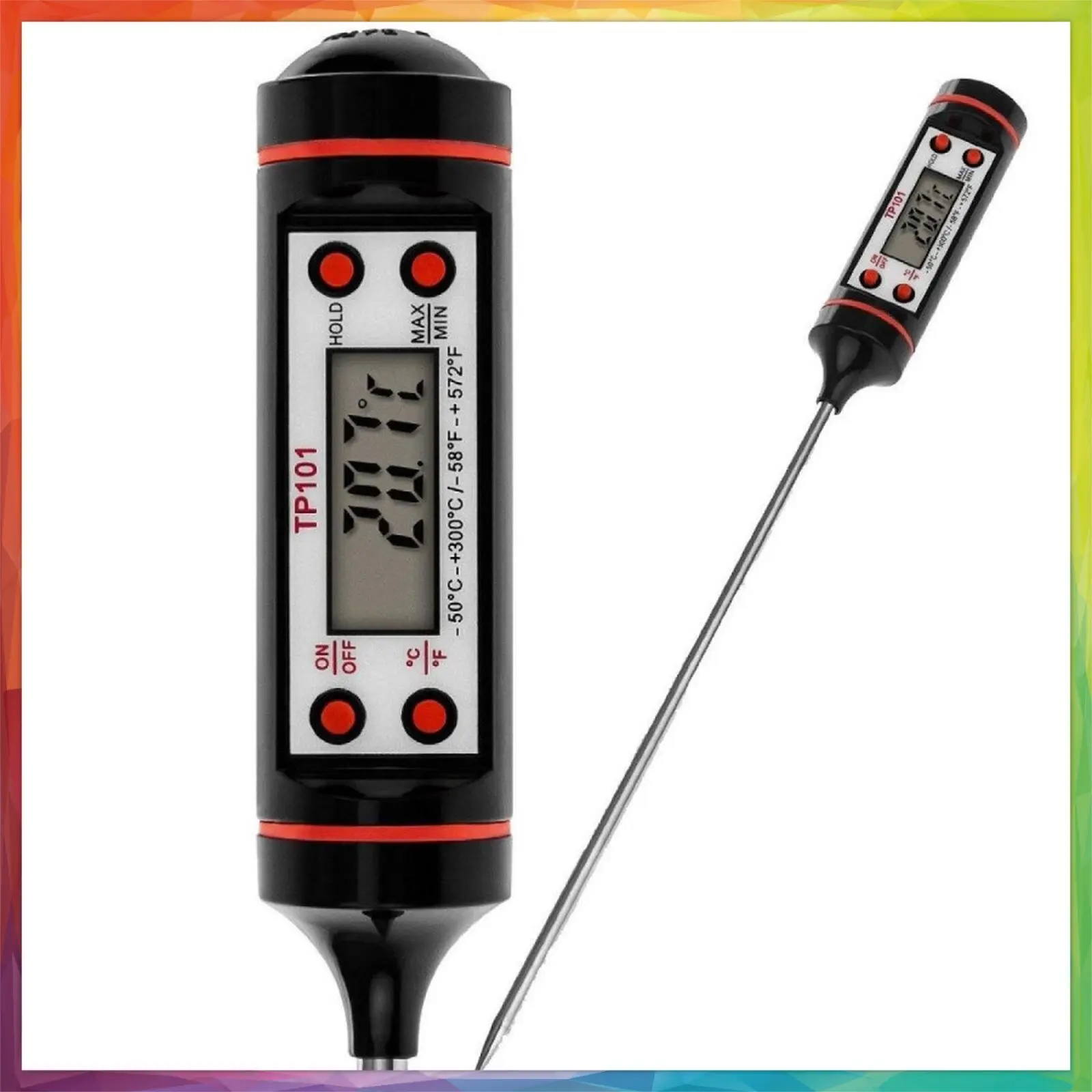 Digital Termometer Makanan Masak Suhu Air Masakan Thermometer