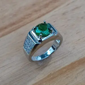 Cincin Batu akik permata 002 Laki-laki