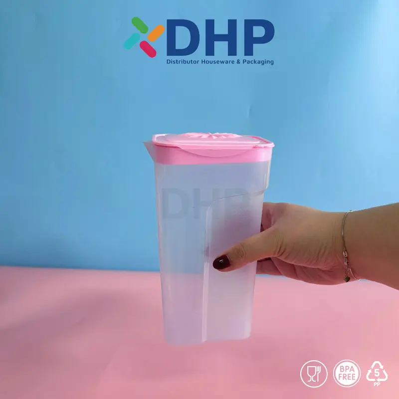 [ALX] Botol Air Kulkas (1 Liter) Water Jug Utsuri Tempat Air Minum 1000ml Plastik MURAH MERIAH Tahan Lama Tidak Mudah Pecah 8