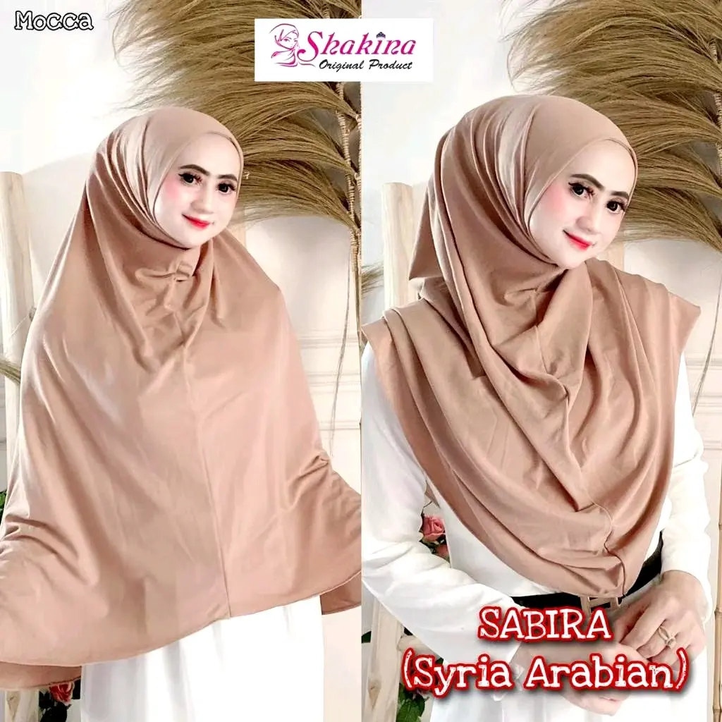 Jilbab Instan Bergo Sabira Syria Arabian Ori Shakina Hijab