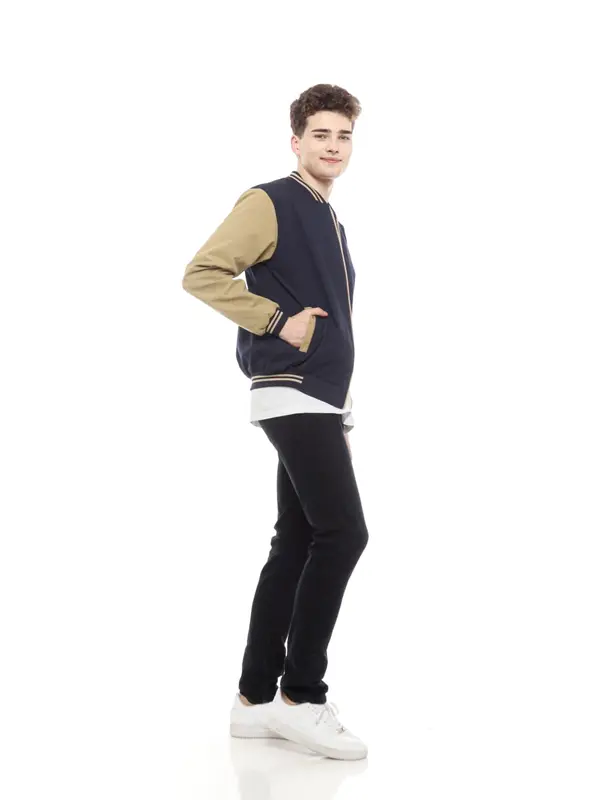 ALTHA Jaket Bomber Polos Basic Premium Jaket Bomber Bahan Kanvas Premium Best Seller Jaket Bomber Kanvas Elegant 1