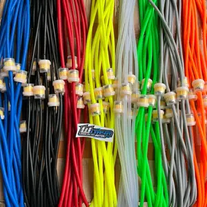 SELANG BENSIN WARNA + FILTER BENSIN MAGNETIK TRANSPARAN UNIVERSAL SEMUA MOTOR Panjang 85cm-90cm motorcyle