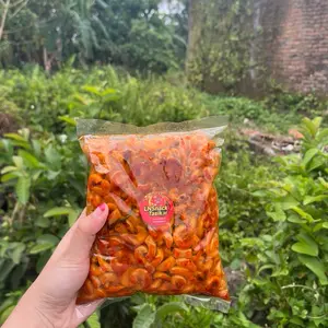 Makaroni Cikruh Pedas Original Extra Daun Jeruk 100gr 250gr 500gr & 1kg Tekstur Renyah Kriuk Rasa Pedas Gurih cemilan Camilan Snack Food