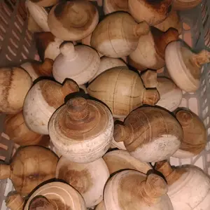 Panggalan/Gangsing Kayu diameter 22cm