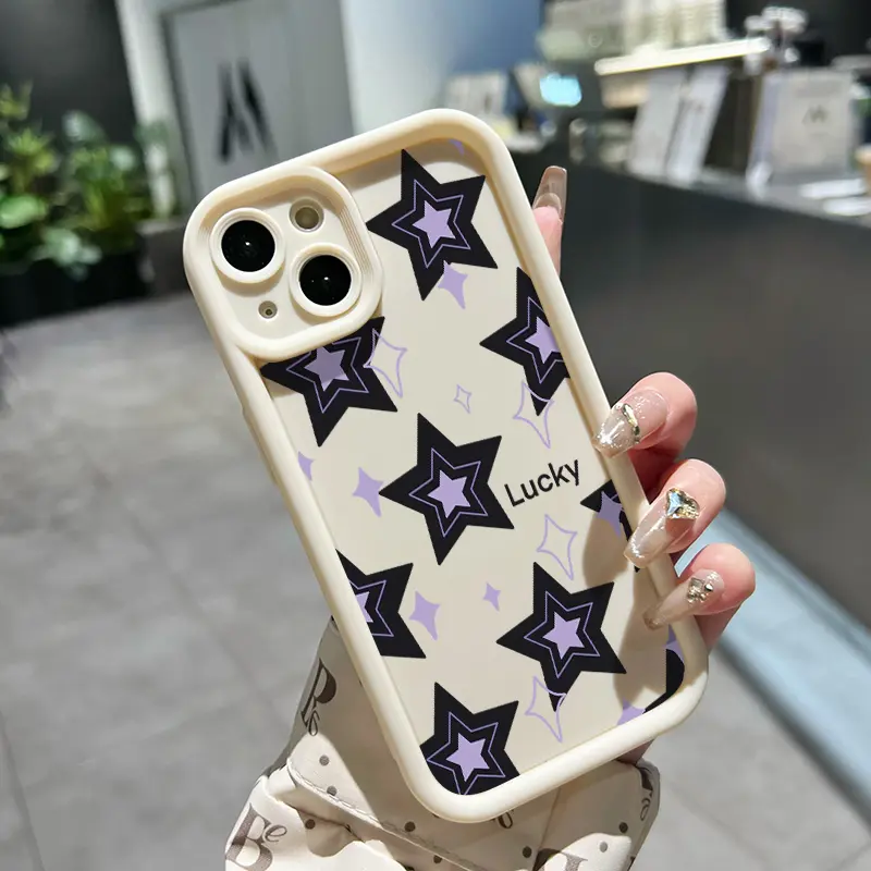 Casing Hp Untuk Realme C11 2020 Case Casing HP pola bintang keberuntungan Kesing Anti Drop Cesing Silikon Kasing Softcase 3