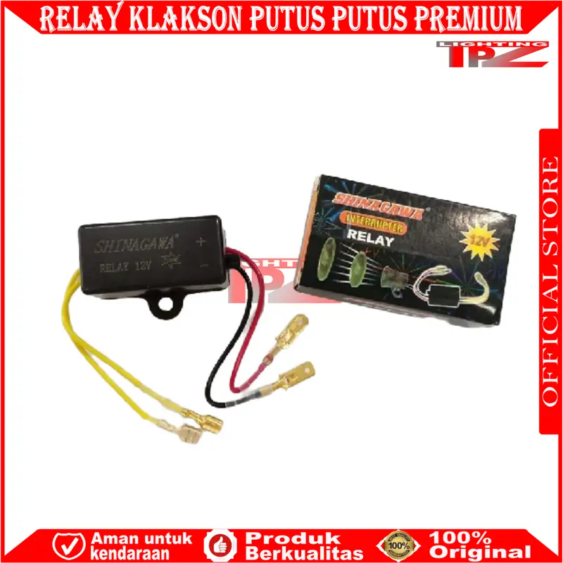 ORIGINAL INTERRUPTERR RELAY KLAKSON | RELAY KLAKSON PUTUS PUTUS RELAY KLAKSON UNIVERSAL 12 VOLT 0