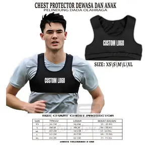 Brasport dewasa dan anak/ pelindung dada olahraga / brasport olahraga futsal anak-anak