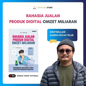 Ali Adhim I Buku Rahasia Jualan Produk Digital Omzet Miliaran I Ali Adhim