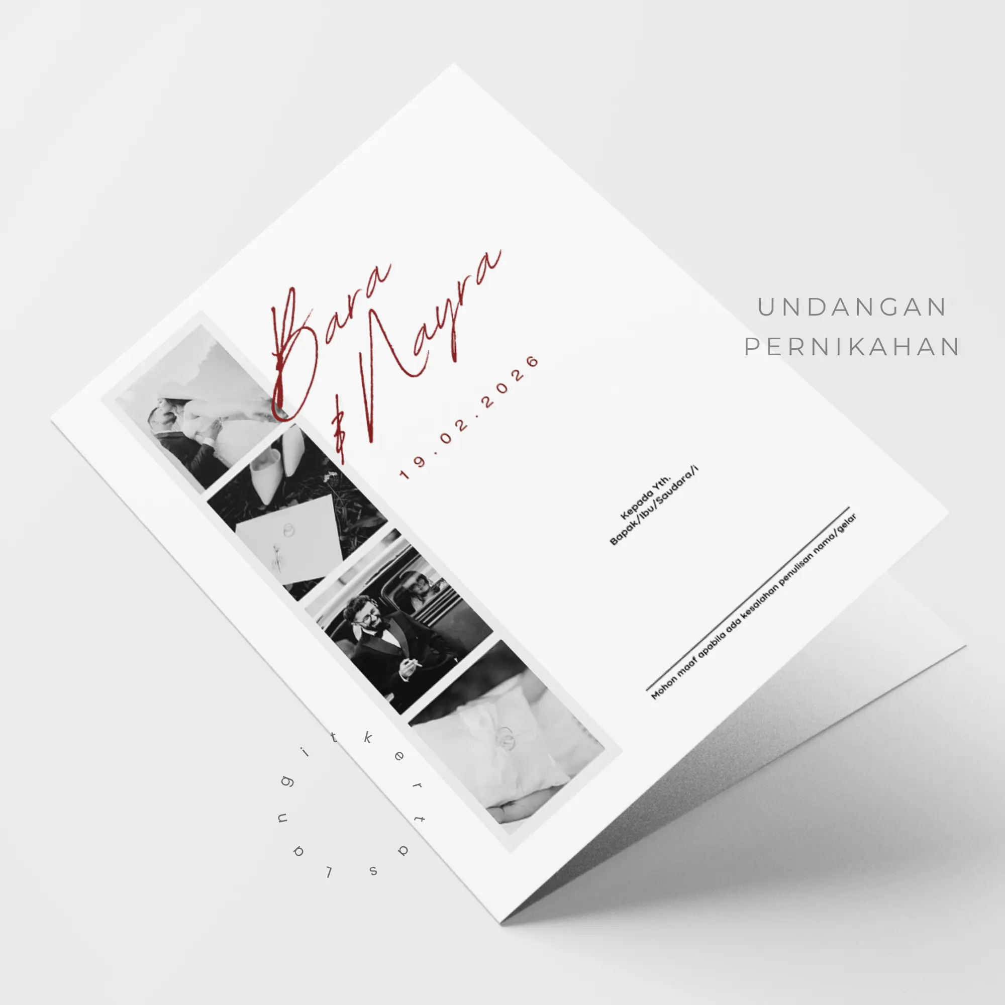 (ISI 50) UNDANGAN PERNIKAHAN AESTHETIC ALA GEN-Z